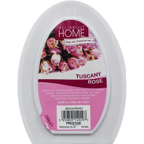 All About Home Tuscany Rose Gel Air Freshener Pack of 3 All About Home Tuscany Rose Gel Air Freshener Pack of 3